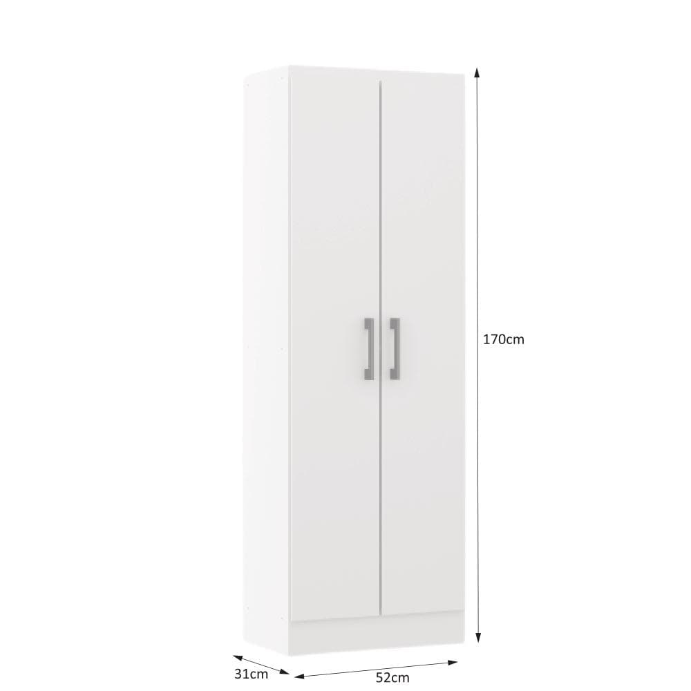 Armário Multiuso 2 Portas Branco