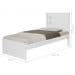 Cama Solteiro Branca
