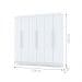 Guarda Roupa 6 Portas Audi Branco