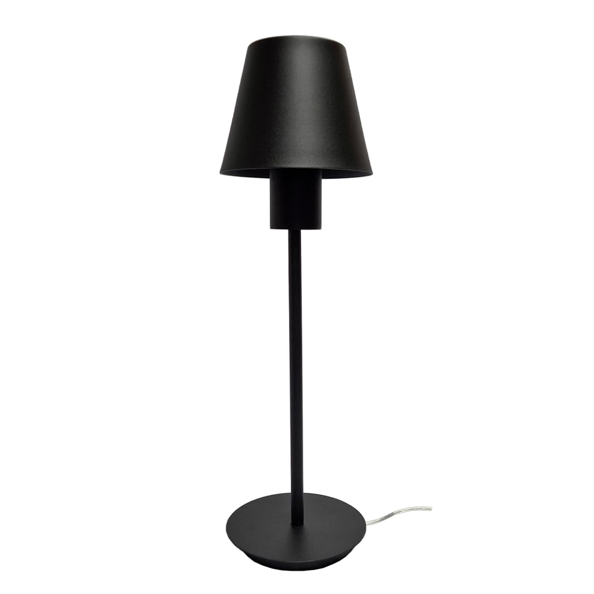 Luminária Abajur Carlotta Cor Preto