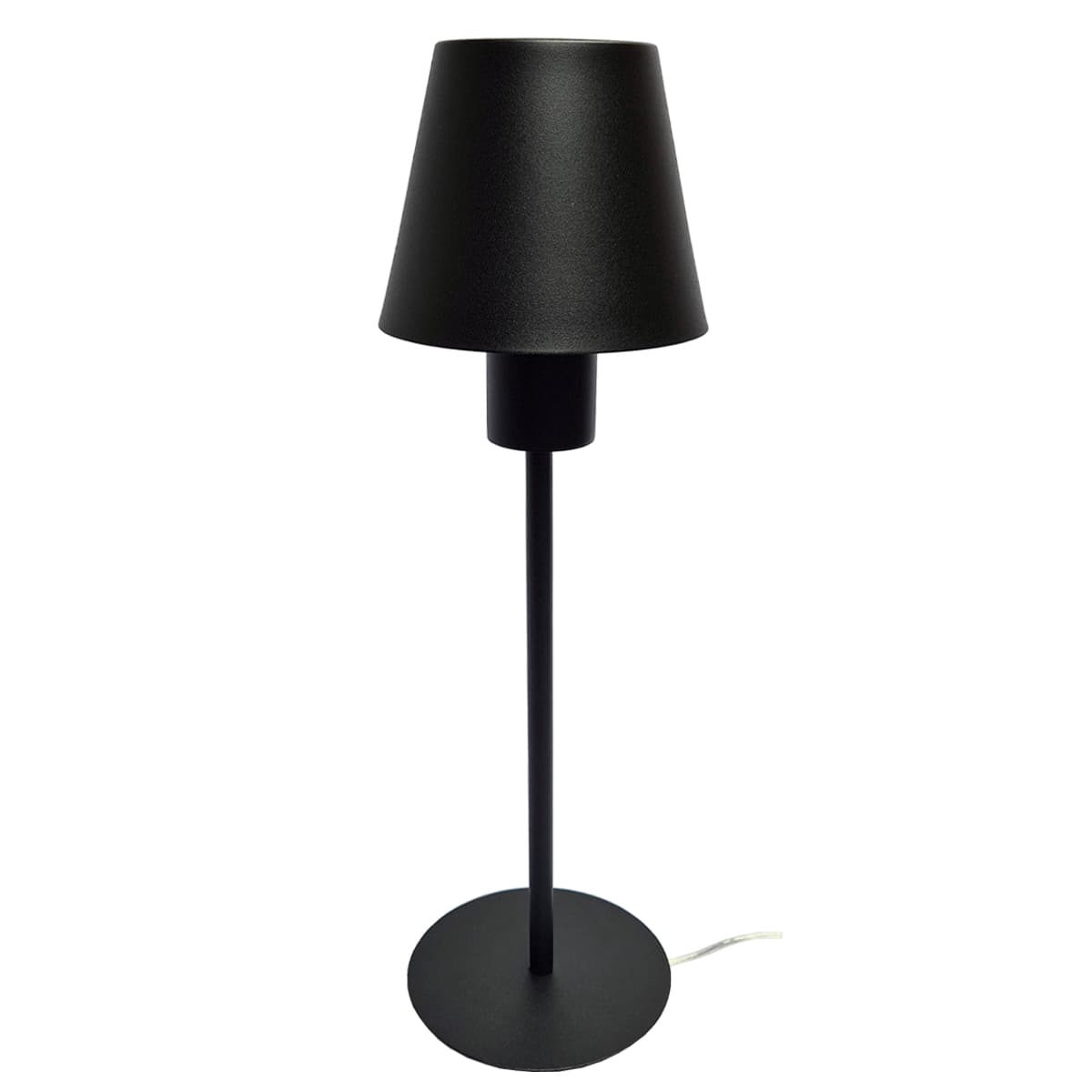 Luminária Abajur Carlotta Cor Preto