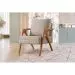 Poltrona Mona Luxo - Linho Bege