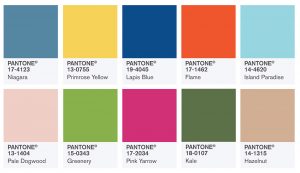 Dez Top Colors da Pantone para a Primavera 2017