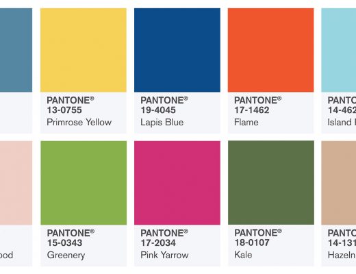 Dez Top Colors da Pantone para a Primavera 2017