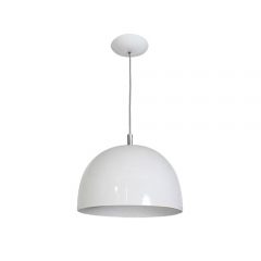 Pendente Color Dome Branco Attena Mobly