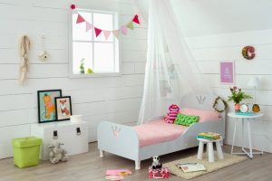 decoração do quarto infantil com tematica de princesa