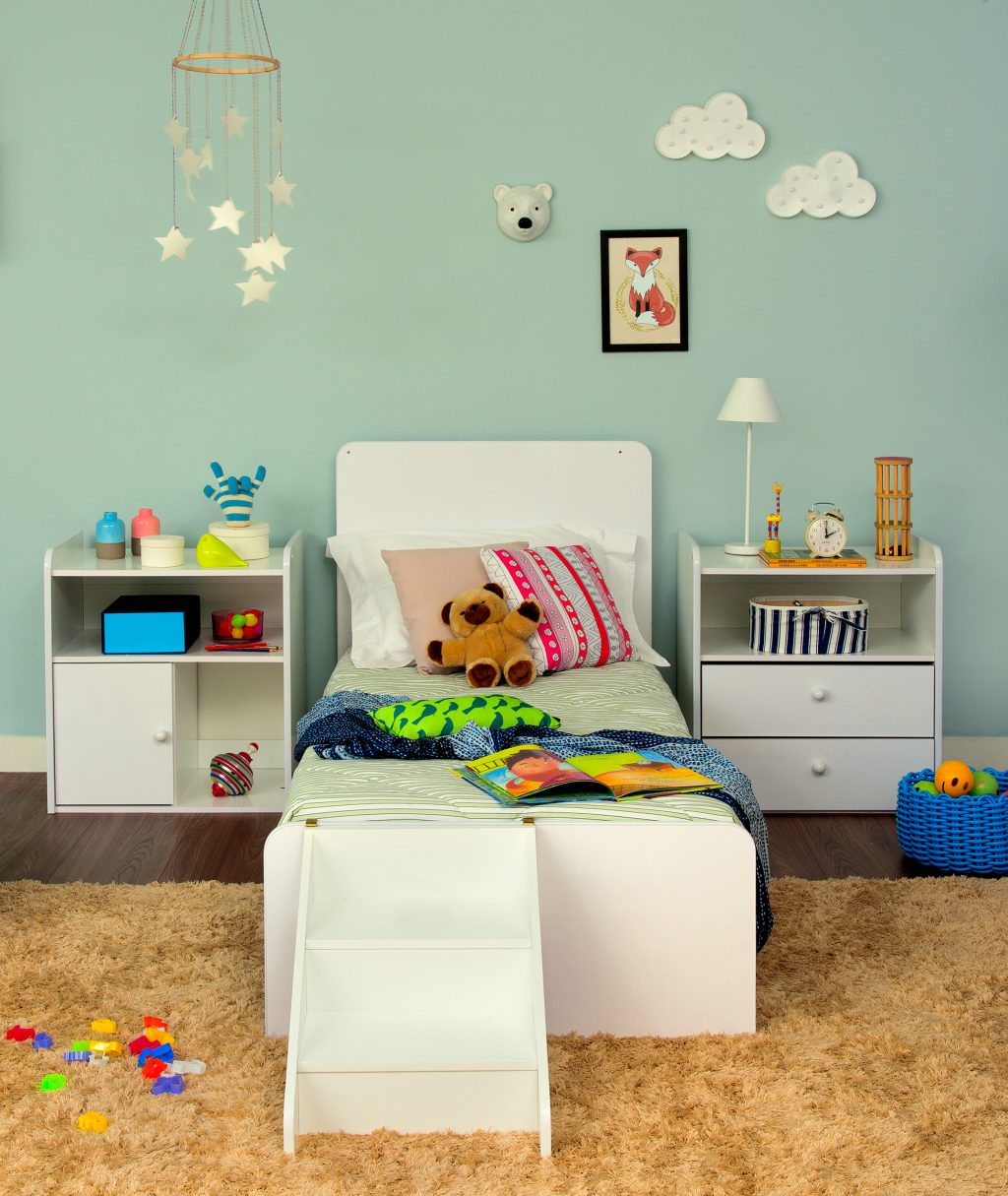 decoração do quarto infantil com cama montessoriana