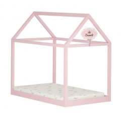 Cama Casinha Montessoriana Valentina 1,50 x 0,90 Rosa