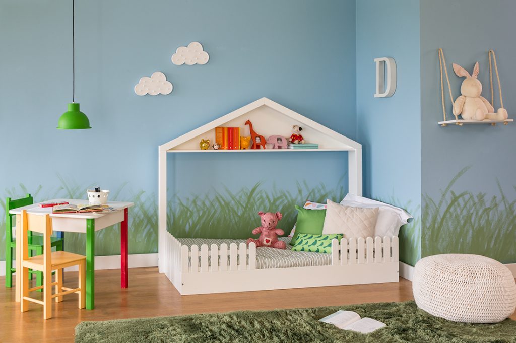 Cama Montessoriana: 6 quartos infantis se inspirar