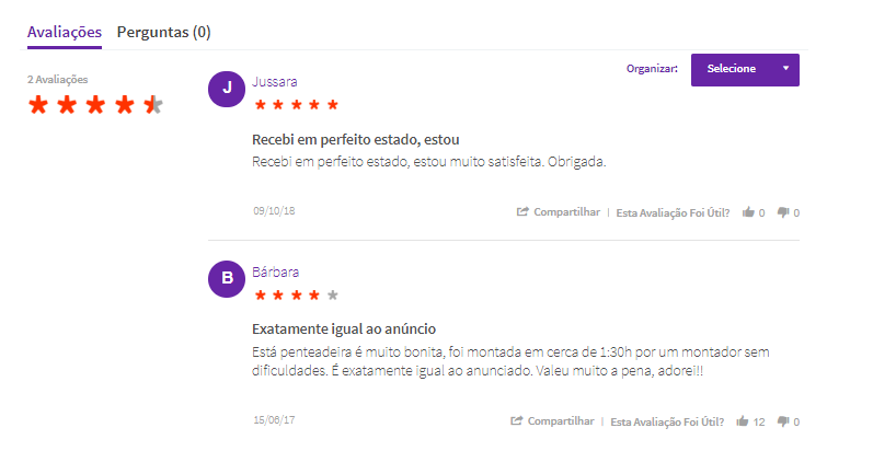 comprar móveis pela internet com boas avaliações