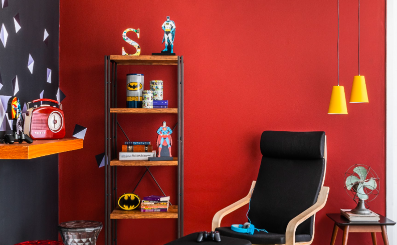 presentes de páscoa criativos como itens decorativos em estantes