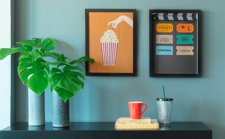 quadro de presente de páscoa que é divertido para usar na decoração dos ambientes, com ideias que fogem do tradicional chocolate