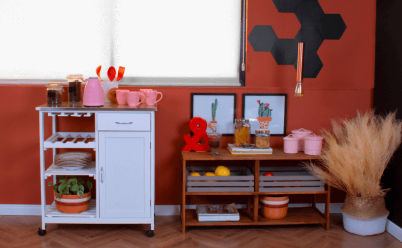 o que é estilo boho na decoração com cores terrosas, plantas secas e tonalidades vibrantes