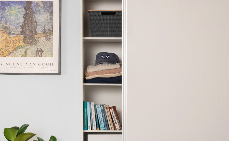 organizador de sapatos para guarda-roupa de casa, modelo com diversos nichos para segmentar os itens de uma maneira prática e funcional para o dia a dia.